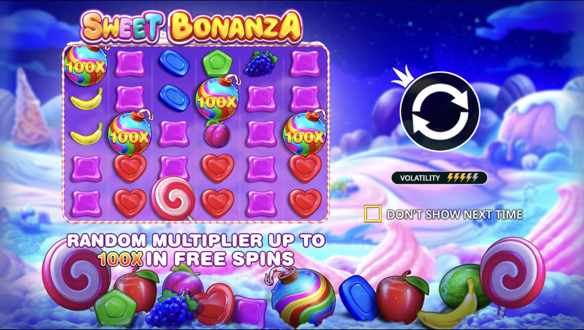 Sweet Bonanza screenshot